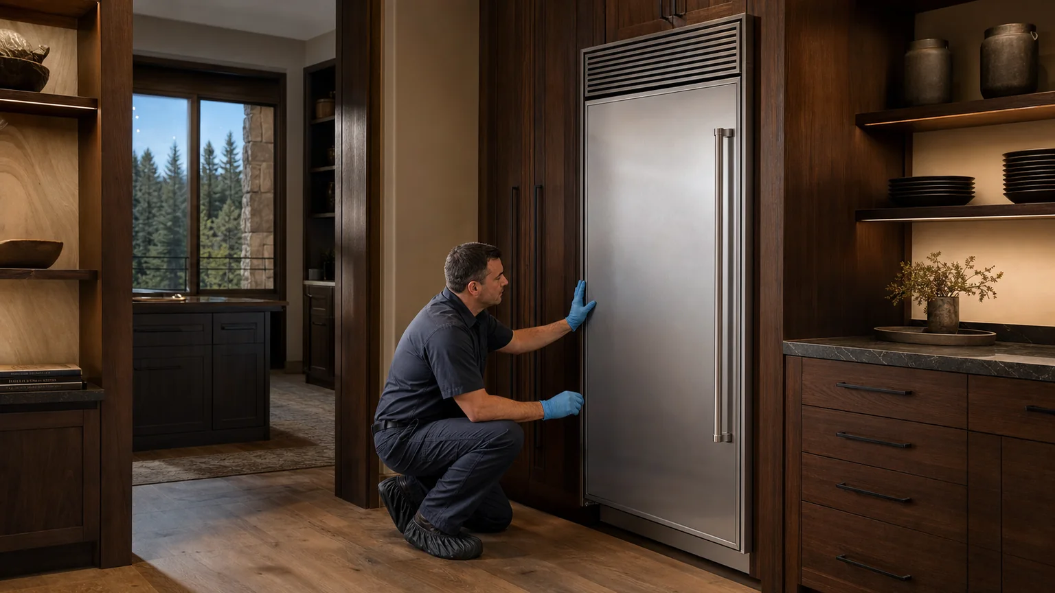 Undercounter ice-maker service