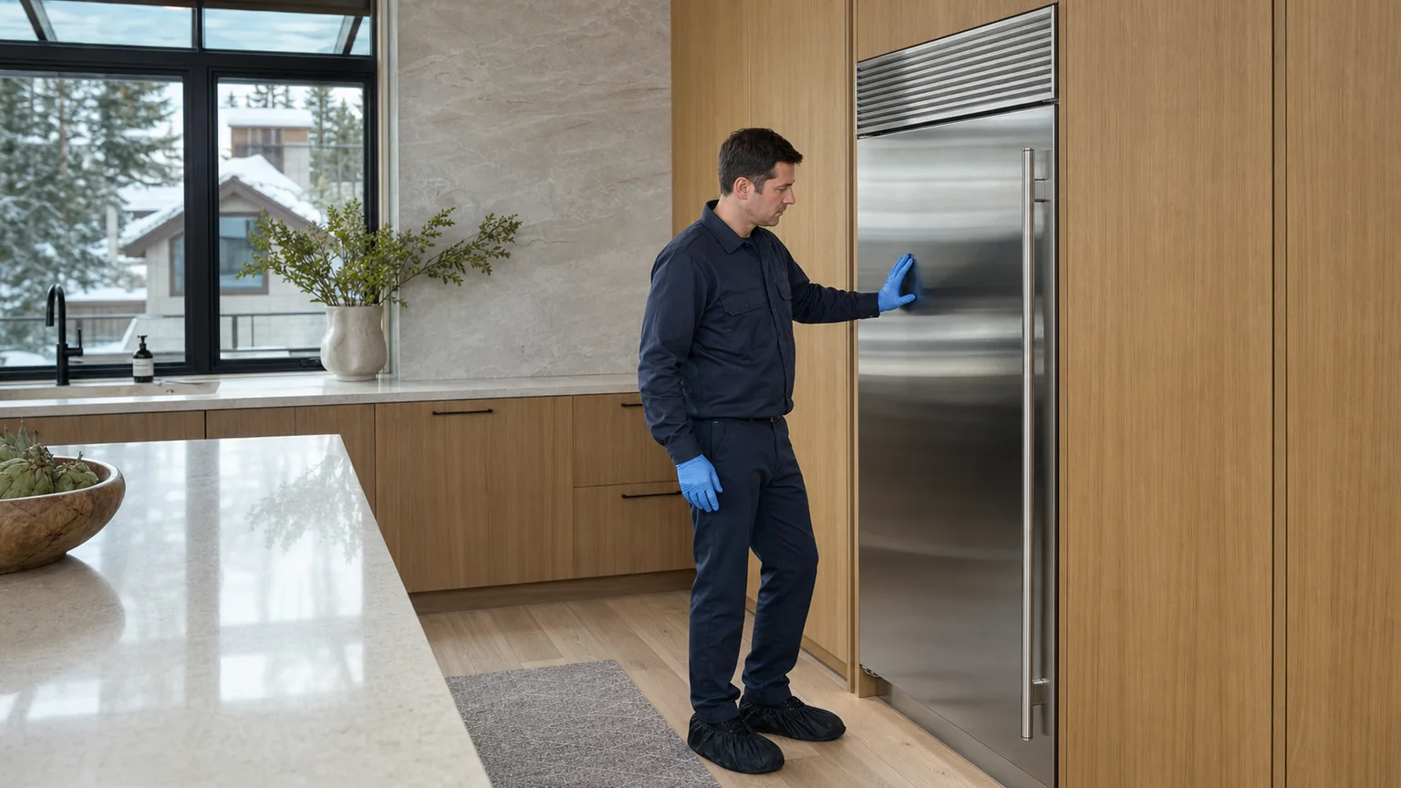 Built-in refrigerator service